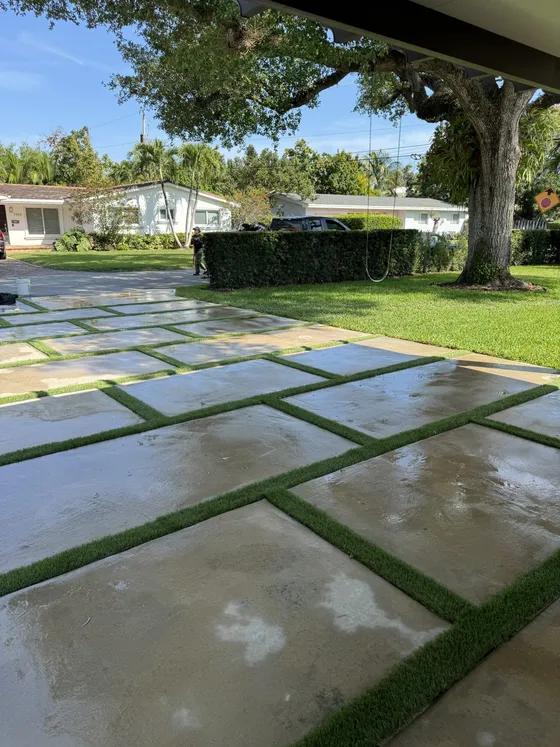 Pavers & Turf Strips project by Govorex