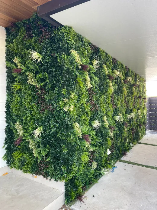 pavers walkway turf